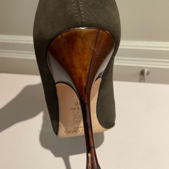 Jimmy Choo chocolate shearling boots size 38 - Picture 16 of 16